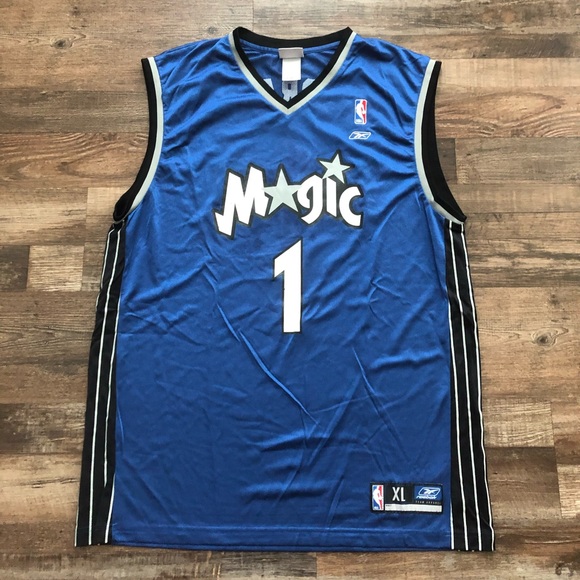 tracy mcgrady blue magic jersey